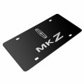 Ipick Image 3d Dual Logo Black Stainless Steel License Plate Lincoln Mkz