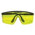 Tp9940 Uv Absorbing Safety Glasses Yellow Full Rim Frame With Grey Glass Lenses And Protection Coating Unisex Outdoor Lifestyle 