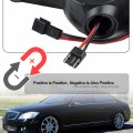 Nslumo Led Side Marker Lights Replacement For 2007 2008 2009 Mercedes W221 Pre-lci S550 S600 Amber Bumper Turn Signal Parking