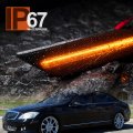 Nslumo Led Side Marker Lights Replacement For 2007 2008 2009 Mercedes W221 Pre-lci S550 S600 Amber Bumper Turn Signal Parking