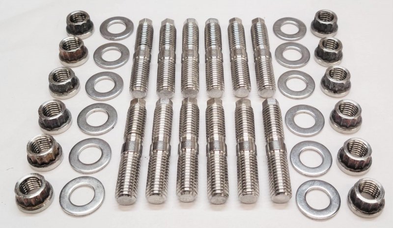Exhaust Manifold Stainless Stud Kit For 1989-19 5 9l 6 7l Cummins Turbo Diesel