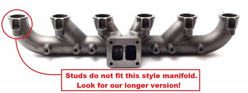 Exhaust Manifold Stainless Stud Kit For 1989-19 5 9l 6 7l Cummins Turbo Diesel