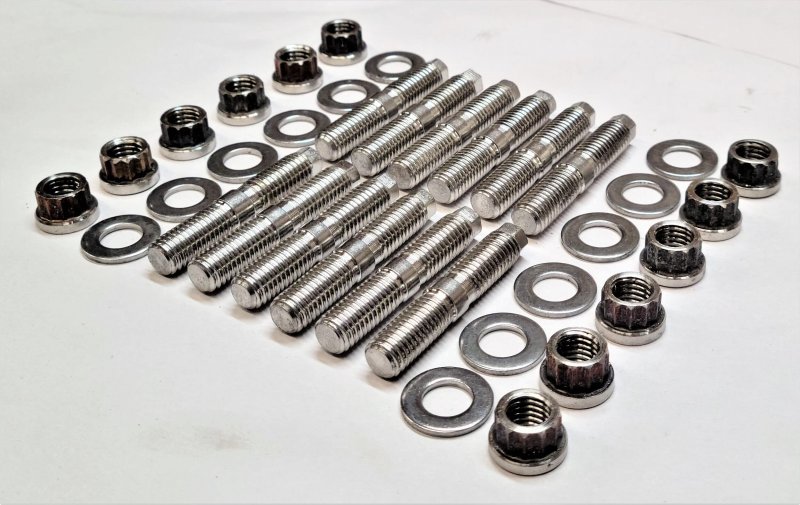 Exhaust Manifold Stainless Stud Kit For 1989-19 5 9l 6 7l Cummins Turbo Diesel