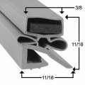 Passl A 28-1-4x29-3-4 Door Gasket Size 9 1 X 21 5 8 Delfield Seal For Cooler Or Freezer A Compatible With Refrigeration