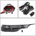 Auto Dynasty Compatible With Honda Accord 9th Gen Pair Of Chrome Housing Smoked Lens Led Fog Light Bezels Switch