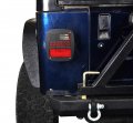 Hooke Road For Jeep Wrangler Tj Tail Light Covers Taillight Guards Compatible With 1997-2006