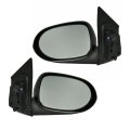 Door Mirror Pair For Dodge Caliber 2007 2012 Driver And Passenger Side Power Textured Replacement Ch1320265 Ch1321265 5115039aa 