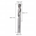 Uxcell Cemented Carbide Twist Drill Bits 8 2mm Metal Cutter For Stainless Steel Copper Aluminum Zinc Alloy Iron 4 Pcs