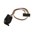 Windshield Wiper Switch For Chevy C7500 Kodiak 1998 1999 2000 2001 2002 Black Plastic Blade Terminal Male Connector Rectangular 