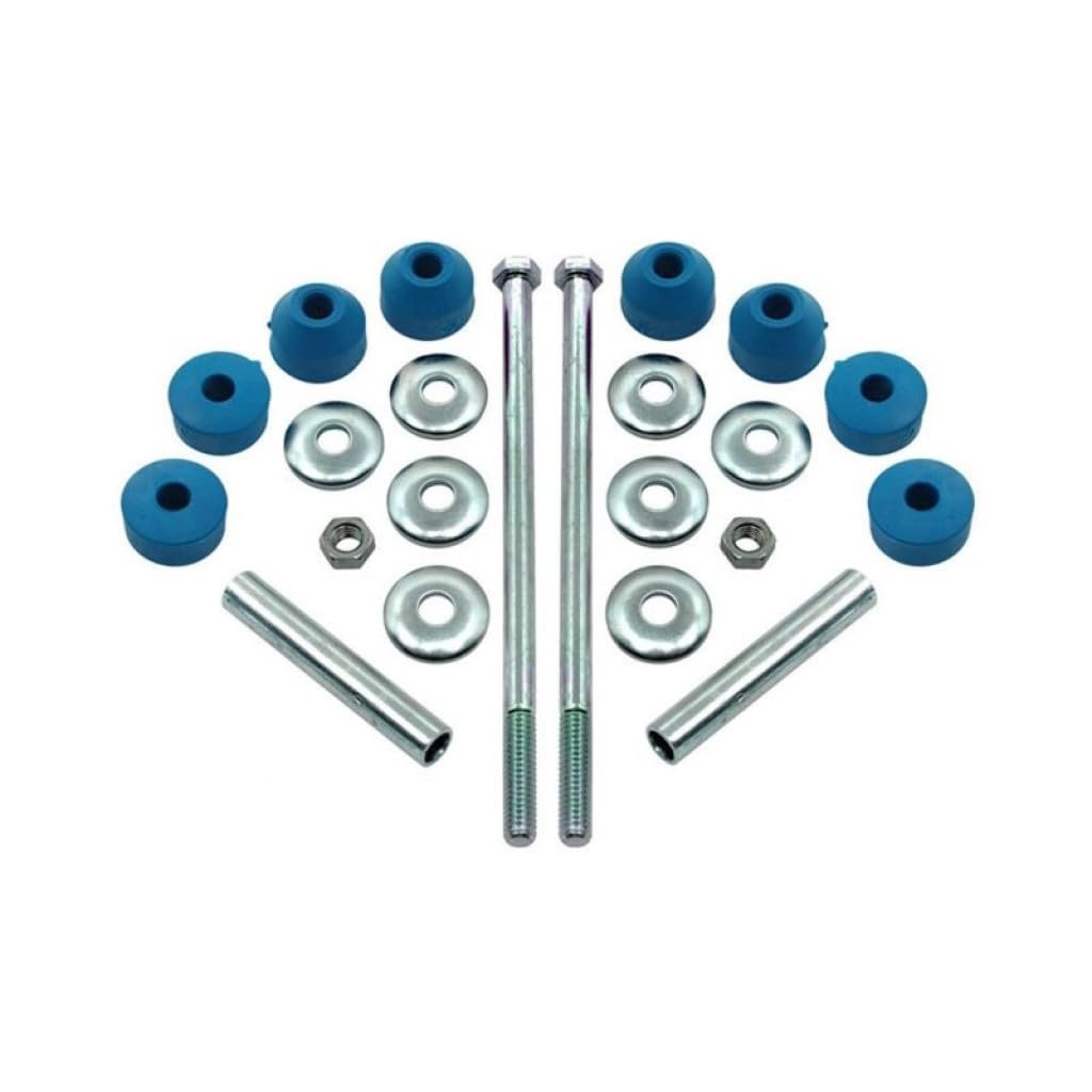 Front Suspension Stabilizer Bar Link For Chevy Silverado 1500 2007 To 2015 Blue Thermoplastic Bushings 0 375 In Bolt Thread