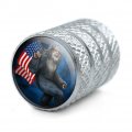 American Flag Patriotic Sasquatch Bigfoot Valve Stem Caps For Tire Rim Wheel Aluminum
