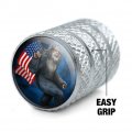 American Flag Patriotic Sasquatch Bigfoot Valve Stem Caps For Tire Rim Wheel Aluminum