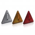 Mfc Pro Tail Rear Back Marker Indicator Triangle Automotive Reflector For Car Van Truck Trailer Amber Pack Of 2