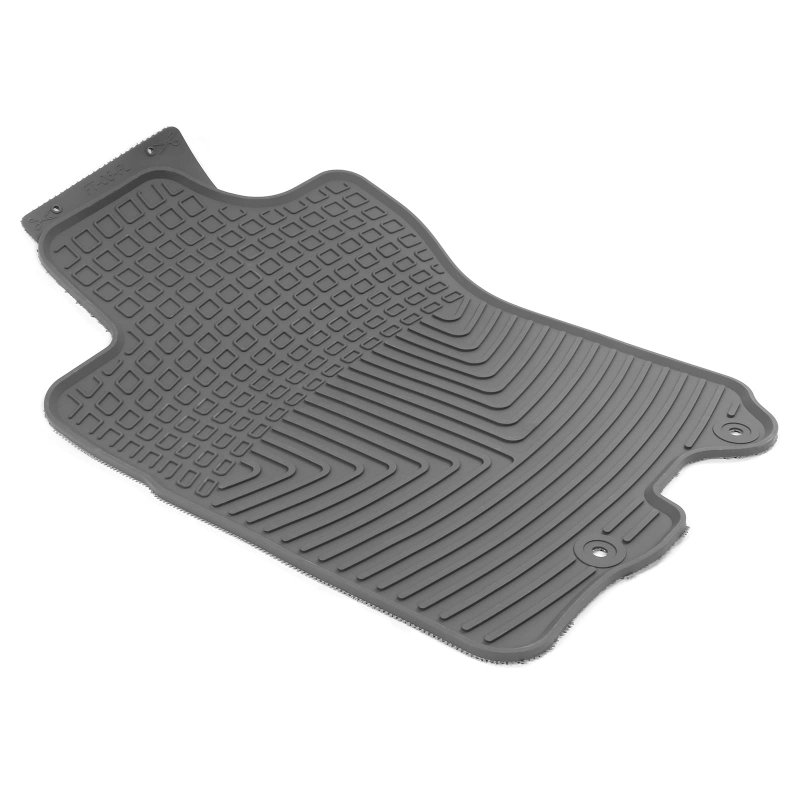 Ikon Motorsports Custom Fit Floor Mats For 2007-2014 Toyota Fj Cruiser Gray Latex Rubber All Weather Car Auto Front Rear