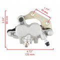 Caltric Front Right Brake Caliper Compatible With Kawasaki Prairie 700 Kvf700 4x4 2004-2006 Pads