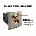 Ah Che Wawa Chihuahua Dog Vintage Retro Tow Trailer Hitch Cover Plug Insert