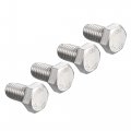 Uxcell M12 Hex Bolt M12-1 75 X 20mm 304 Stainless Steel 4 8 Grade Fully Threaded Hexagonal Head Screw Bolts 4pcs