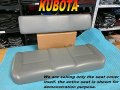 New Replacement Seat Cover Fits Kubota Rtv1100 2007-11 Rtv 1100 Utv 991a