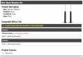 Rear Shock Absorber Set Of 2 Compatible With 2013-2018 Ford Fusion Excludes Sport Model W0186-y489427