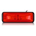 Partsam 4x Waterproof Amber Red 4led Side Marker Light For Trailer Truck Boat Dc12v Slim Waist