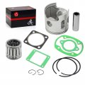 Oversize 0 25mm Top End Piston Bearing Gasket Ring Kit For Yamaha G1 2-cycle Gas Golf Cart 1978-1989 
