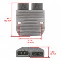 Caltric Regulator Rectifier Compatible With Yamaha Bolt Xvs950 C Spec R 2016