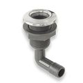 Boat Parts 1-1 8 And 4 Id Hose Stainless Capped Elbow Thru Hull Fitting 