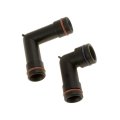 Heater Hose Fittings For Buick Lacrosse 2005 2006 2007 2008 2009 2 Plastic Black Elbow Connectors 0 866 In Outside Diameter