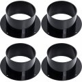 Duct Connector Flange 4 Inch By Wadoy Pack Abs Quality Air Conditioner Exhaust Hose Wall Mount For Heating Cooling Ventilation 