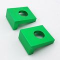 Tc-motor Cnc Green 15mm Chain Adjuster Tensioner Alex Block For Chinese Pit Dirt Motor Bike Motorcycle Thumpstar 90cc 110cc