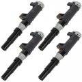 Aintier Set Of 4 Ignition Coil Pack Compatible For Renault Scenic Ii 2l 2005-2008