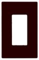 Eaton Pjs26b Mid-size Polycarbonate 1-gang Screwless Decorator Wallplate Brown 