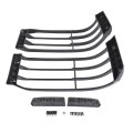 Front Lights Guard Set Headlamp Cover Stc53193 For Land Rover Discovery 2003 2004 2 Piece Headlight Protector Black Plastic 