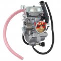Klf300 Carburetor For 1986-2005 Kawasaki Klf Bayou 300 Atv Carb With Fuel Filter Petcock Tank Valve Switch
