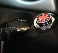 Cuztom Tuning Blue Red Uk Union Jack Engine Start Button Emblem Fit Mini Cooper S Jcw R56 R57 R60