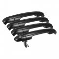Acropix Front Rear Left Driver Right Passenger Side Exterior Door Handle Fit For Hyundai Sonata Pack Of 4 Black 