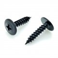 100 Qty 8 X 3 4 Black Phillips Modified Truss Head Wood Screws Bcp1078 