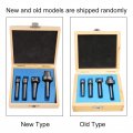 4pcs Mt1 Wood Lathe Live Center Drive Spur Cup Woodworking Turning Tools With Wooden Box Mt1
