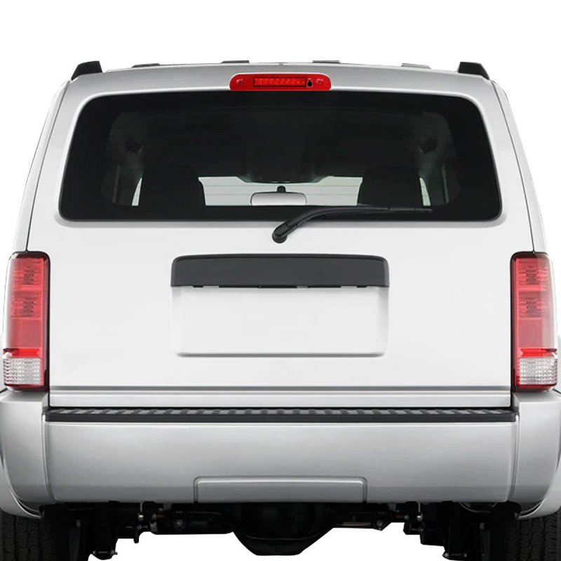 Red Lens Led Third Brake Light For 07-12 Dodge Nitro 3bl-dnit07-led-rd Waterproof High Mount Stop Assembly Rear Tail Bar