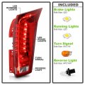 Acanii For 2010-2016 Cadillac Srx Factory Oe Style Tail Light Rear Brake Lamp Assembly Replacement Right Passenger Side