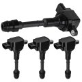 Set Of 4 Ignition Coil Packs 3 Pins Fits For Isuzu Rodeo 5l 2004 Pack Replaces Uf560 