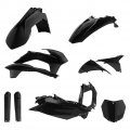 Full Plastic Kit Black For Ktm 300 Xc 2015-2016 