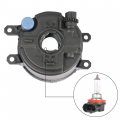 Waltyotur A Pair Driver Passenger Side Clear Len Fog Lights Bumper Driving Lamps W Switch Bulb Assembly Replacement For