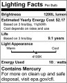 Satco S6272 Mini Spiral Compact Light Bulb 18w 120v Medium Base 4100k 1200 Lumen Rated 10000 Life Hours Non-dimmable 4 53 Mol 2