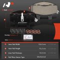 A-premium Front Ceramic Disc Brake Pads Set Compatible With Select Cadillac Chevy Dodge And Gmc Models Silverado Tahoe Yukon