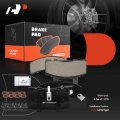 A-premium Front Ceramic Disc Brake Pads Set Compatible With Select Cadillac Chevy Dodge And Gmc Models Silverado Tahoe Yukon