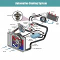X Autohaux 90916-03118 Engine Coolant Thermostat Housing Assembly For Lexus Gs460 6l 2005-2011 Ls460 4 2006-2008