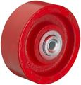 Rwm Casters Cib-0415-06 4 Diameter X 1-1 2 Width Cast Iron Wheel With Ball Bearing 500 Lbs Capacity 3 8 Axle 