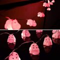 4 9 Ft Hippo Led String Lights 10 Battery Powered Warm White Decorative For Baby Room Kids Bedroom Garden And Party Decorations