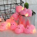 4 9 Ft Hippo Led String Lights 10 Battery Powered Warm White Decorative For Baby Room Kids Bedroom Garden And Party Decorations 